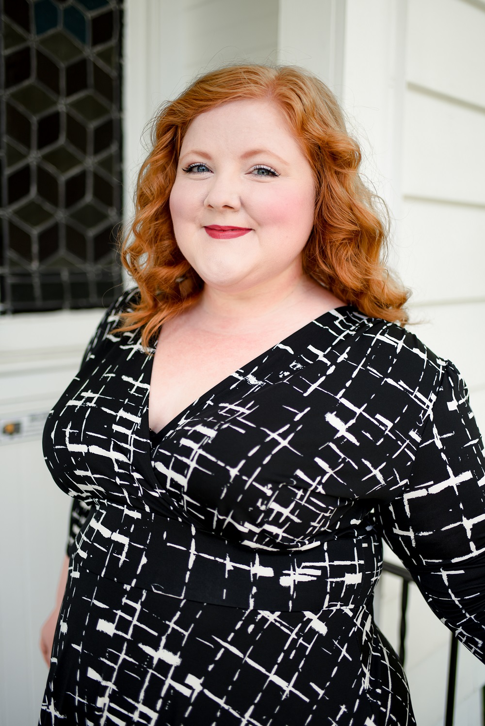 One Dress Styled Two Ways: the Megan Dress from Karina Dresses (sizes xs-4X) styled simple and chic or layered and boho for fall. #karinadresses #karinaeveryday #styleremix #plussizefashion #plussizestyle #plussizeoutfit #falloutfit