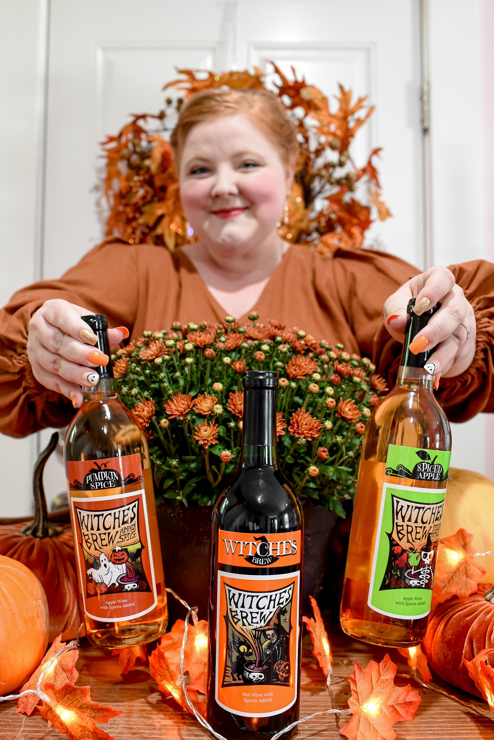 Witches Brew Wine: Original Mulled, Spiced Apple, & Pumpkin Spice from Leelanau Wine Cellars Michigan winery and tasting room! #witchesbrew #witchesbrewwine #witchesbrewcocktail #witchesbrewdrink #witchesbrewpunch #witchesbrewrecipe #leelanauwinecellars #leelanauwine #drinkhappythoughts #drinkupwitches