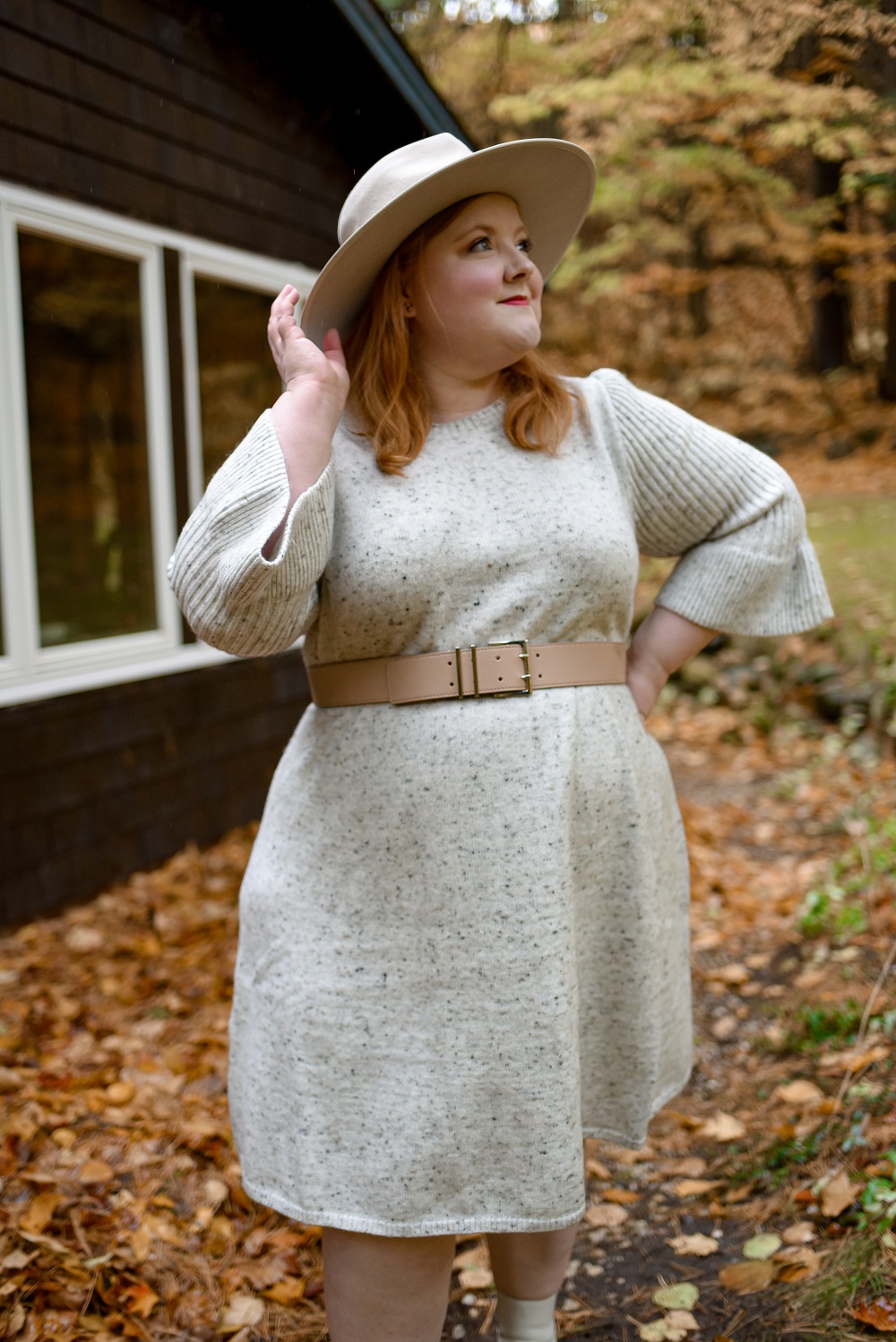 Fall Color Lookbook with Christopher and Banks: plus size autumn outfits from C&B photographed against the changing leaves of fall in northern Michigan. #christopherandbanks #exclusivelycb #fallcolortour #falloutfits #fallcolors #fallstyle #fallfashion
