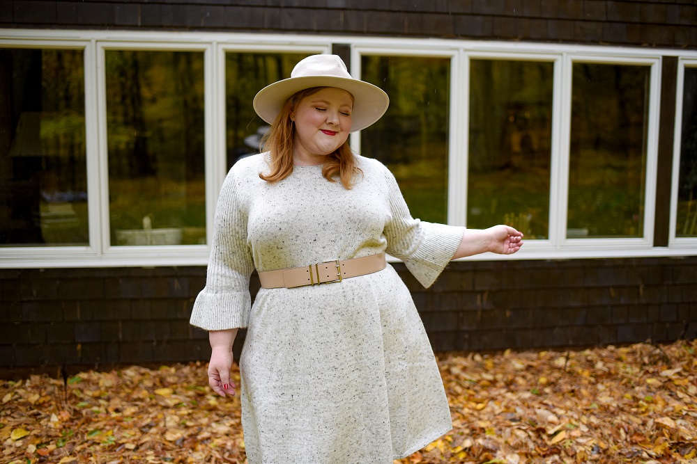 Fall Color Lookbook with Christopher and Banks: plus size autumn outfits from C&B photographed against the changing leaves of fall in northern Michigan. #christopherandbanks #exclusivelycb #fallcolortour #falloutfits #fallcolors #fallstyle #fallfashion