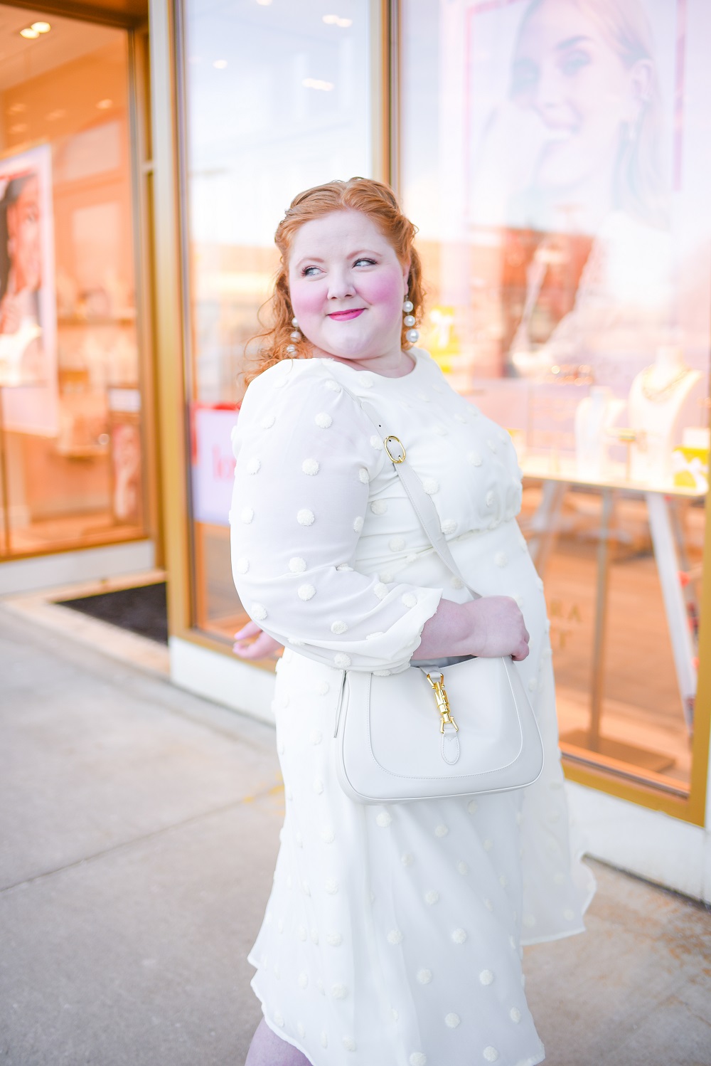 Monochrome Pastels Outfit Lookbook: tonal and monochrome pastel plus size outfit inspiration from ELOQUII, Ulla Popken, and Nordstrom. #monochrome #monochromepastels #monochromeoutfit #monochromefashion #monochromestyle #tonaldressing #tonaloutfit #tonalfashion