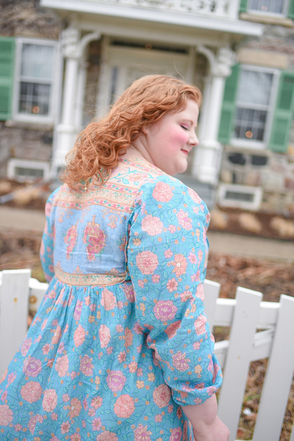 The Love Story Boho Dress from the new Star Crossed Lovers collection at Spell and the Gypsy Collective in the size XXL. #spellthelabel #spellandthegypsycollective #satgc #starcrossedlovers #lovestorybohodress #plussizefashion #plussizeinfluencer #pasteloutfit