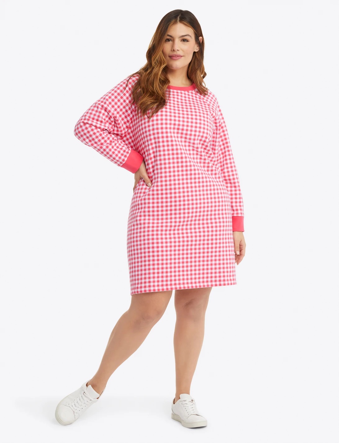 Pretty Plus Size Sleepwear: a plus size lookbook of lounge outfits from ELOQUII, Draper James, and Pillotalk. #loungewear #sleepwear #plussizelounge #plussizesleepwear #plussizepajamas