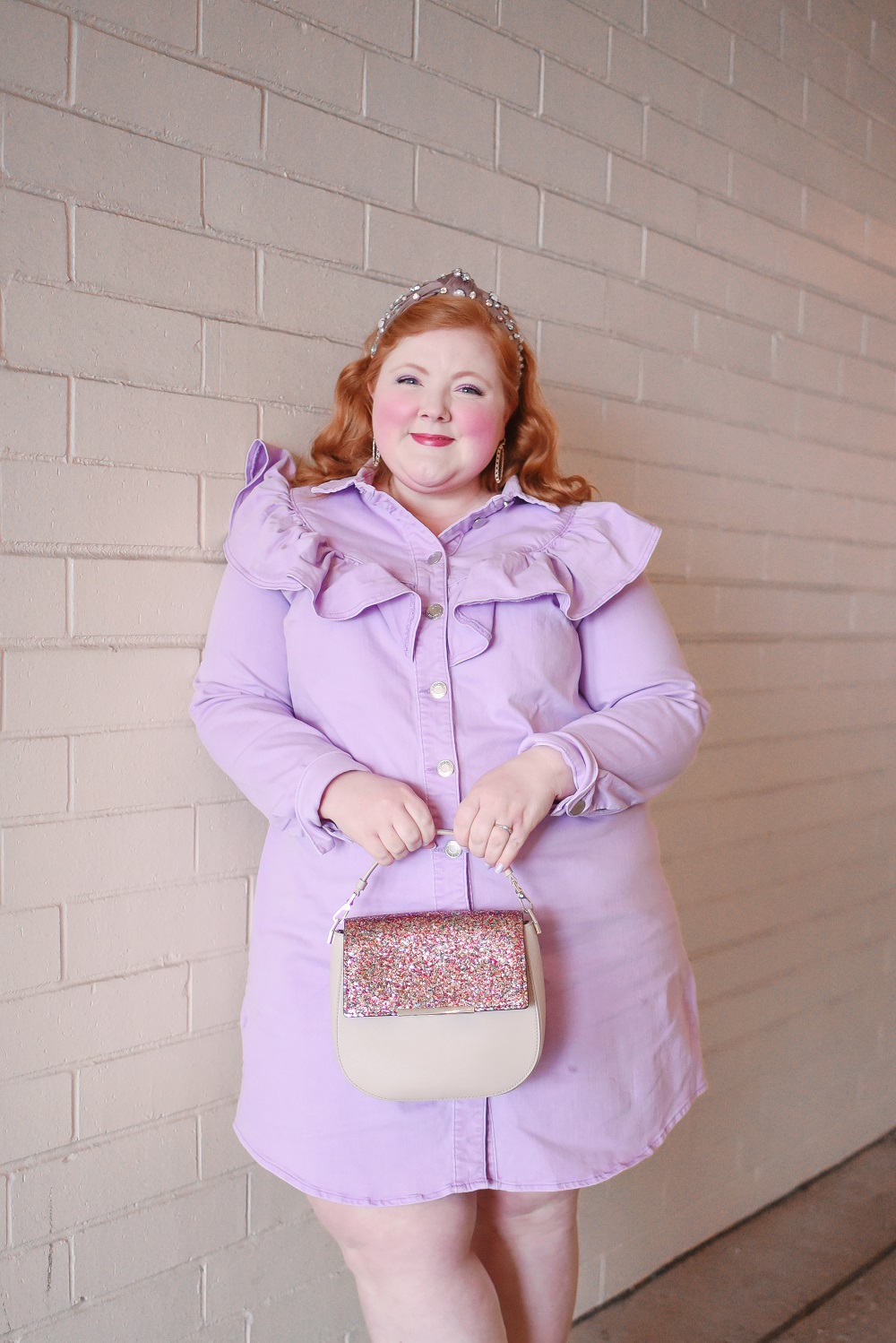 Monochrome Pastels Outfit Lookbook: tonal and monochrome pastel plus size outfit inspiration from ELOQUII, Ulla Popken, and Nordstrom. #monochrome #monochromepastels #monochromeoutfit #monochromefashion #monochromestyle #tonaldressing #tonaloutfit #tonalfashion