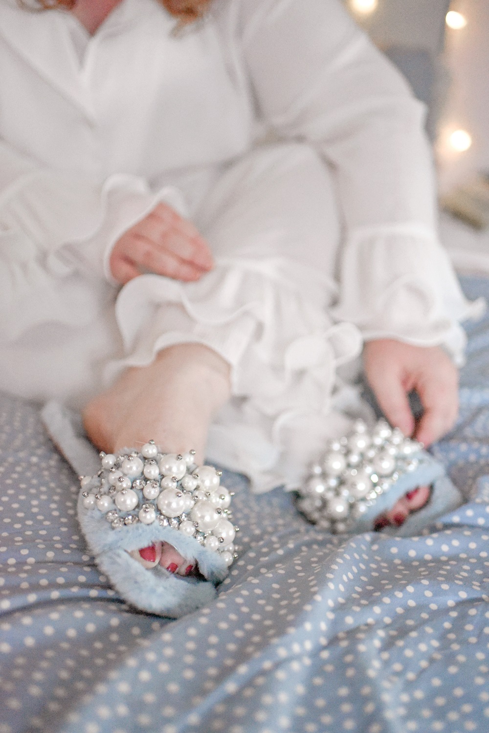 Pretty Plus Size Sleepwear: a plus size lookbook of lounge outfits from ELOQUII, Draper James, and Pillotalk. #loungewear #sleepwear #plussizelounge #plussizesleepwear #plussizepajamas