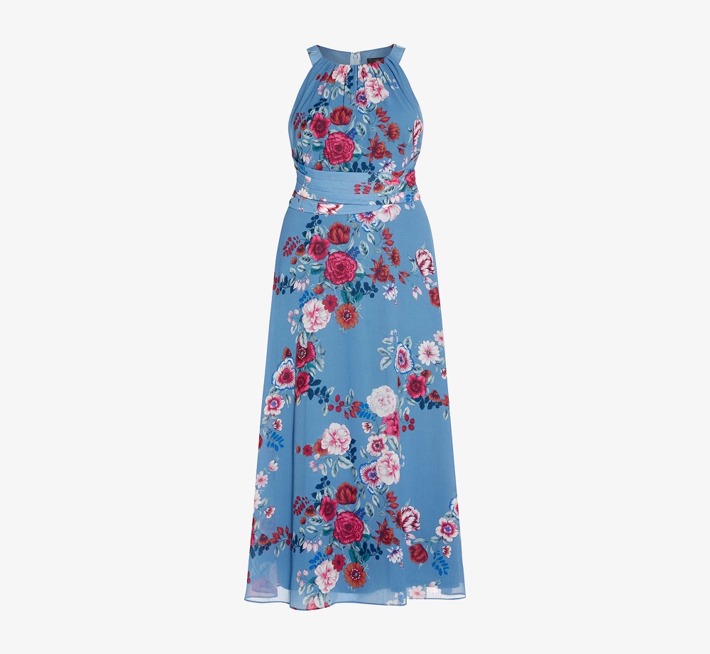 Plus Size Wedding Guest Dresses from Adrianna Papell: cocktail dresses and jumpsuits, occasion gowns, and floral dresses sizes 0-26W. #adriannapapell #plussizedress #weddingguestdress