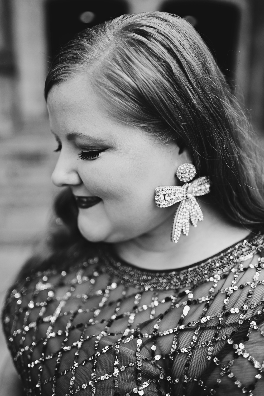 Plus Size Mother of the Bride Dress Review: my June pick from Adrianna Papell is this Cap Sleeve Beaded Gown in Lead. #adriannapapell #adriannapapelldress #motherofthebride #motherofthegroom #plussizegown #plussizebridesmaid #plussizewedding #annarborwedding #annarborbride