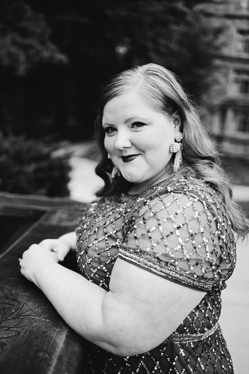 Plus Size Mother of the Bride Dress Review: my June pick from Adrianna Papell is this Cap Sleeve Beaded Gown in Lead. #adriannapapell #adriannapapelldress #motherofthebride #motherofthegroom #plussizegown #plussizebridesmaid #plussizewedding #annarborwedding #annarborbride