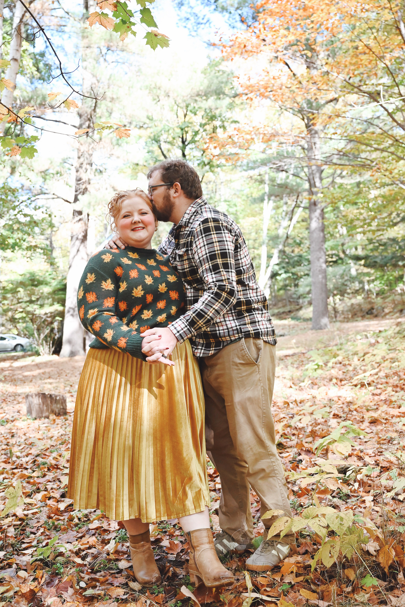 What to Wear on a Fall Color Trip: a travel guide and style diary from a fall getaway along the Tunnel of Trees in Harbor Springs, Michigan.