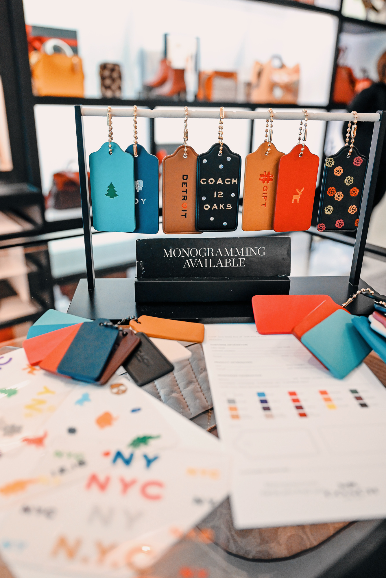 Free Gift with Purchase at COACH Twelve Oaks: COACH in Novi, Michigan is gifting WWAW readers a custom hangtag with all in-store purchases.