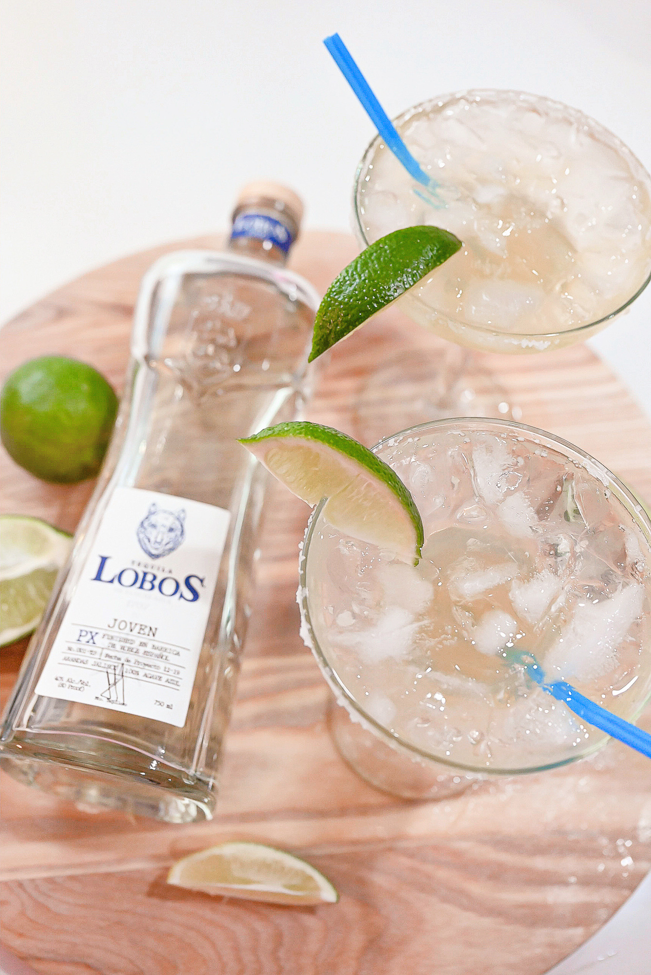 A Date Night In Idea: Lobos 1707 Joven Tequila Margaritas + Shrimp Tacos using fresh ingredients from Meijer.