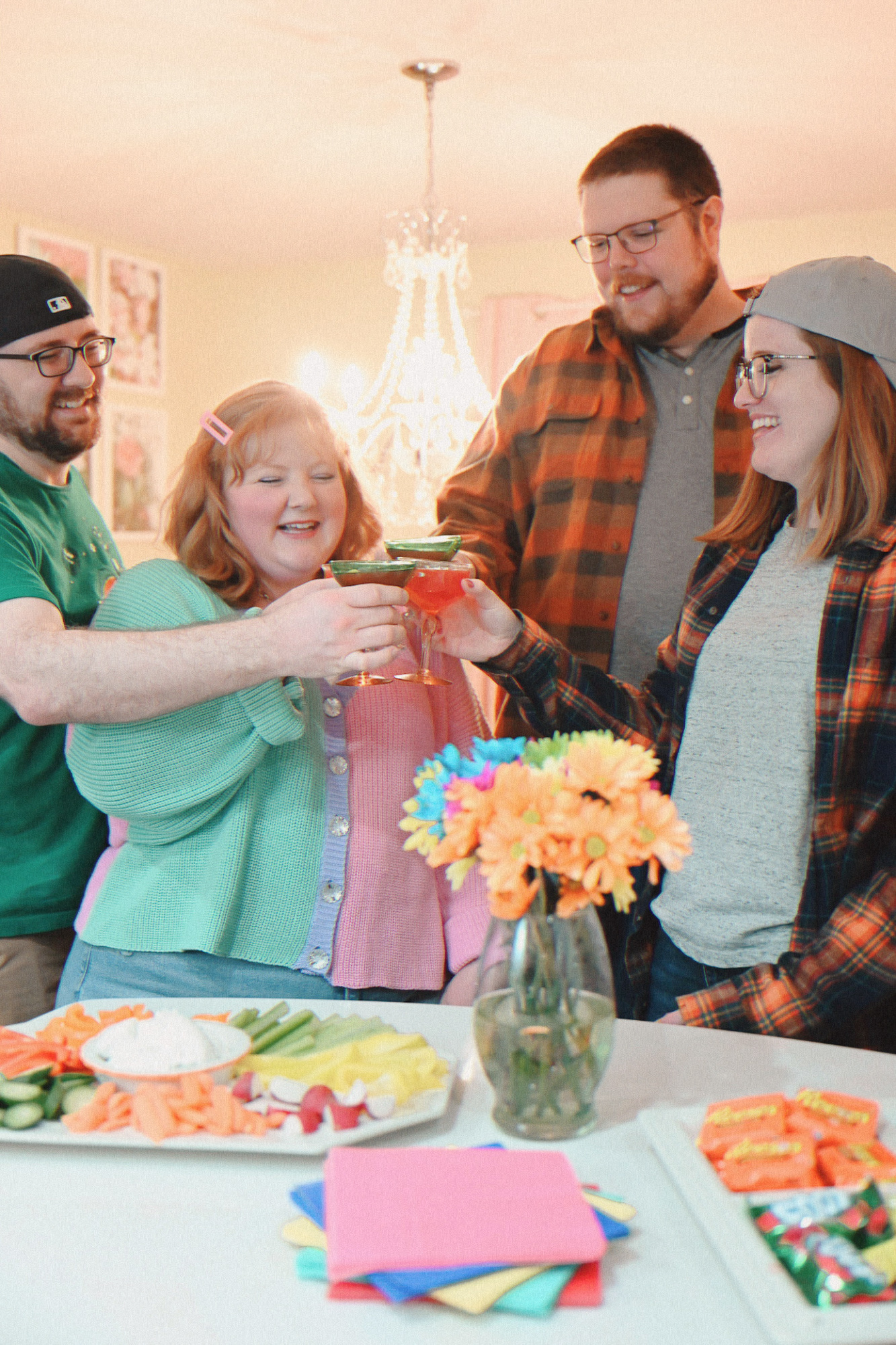 How to Throw a 90s Party: a millennial shares her tips for a throwback 90s party with SATC cosmos, pizza rolls, Kid Cuisine, and pop trivia!