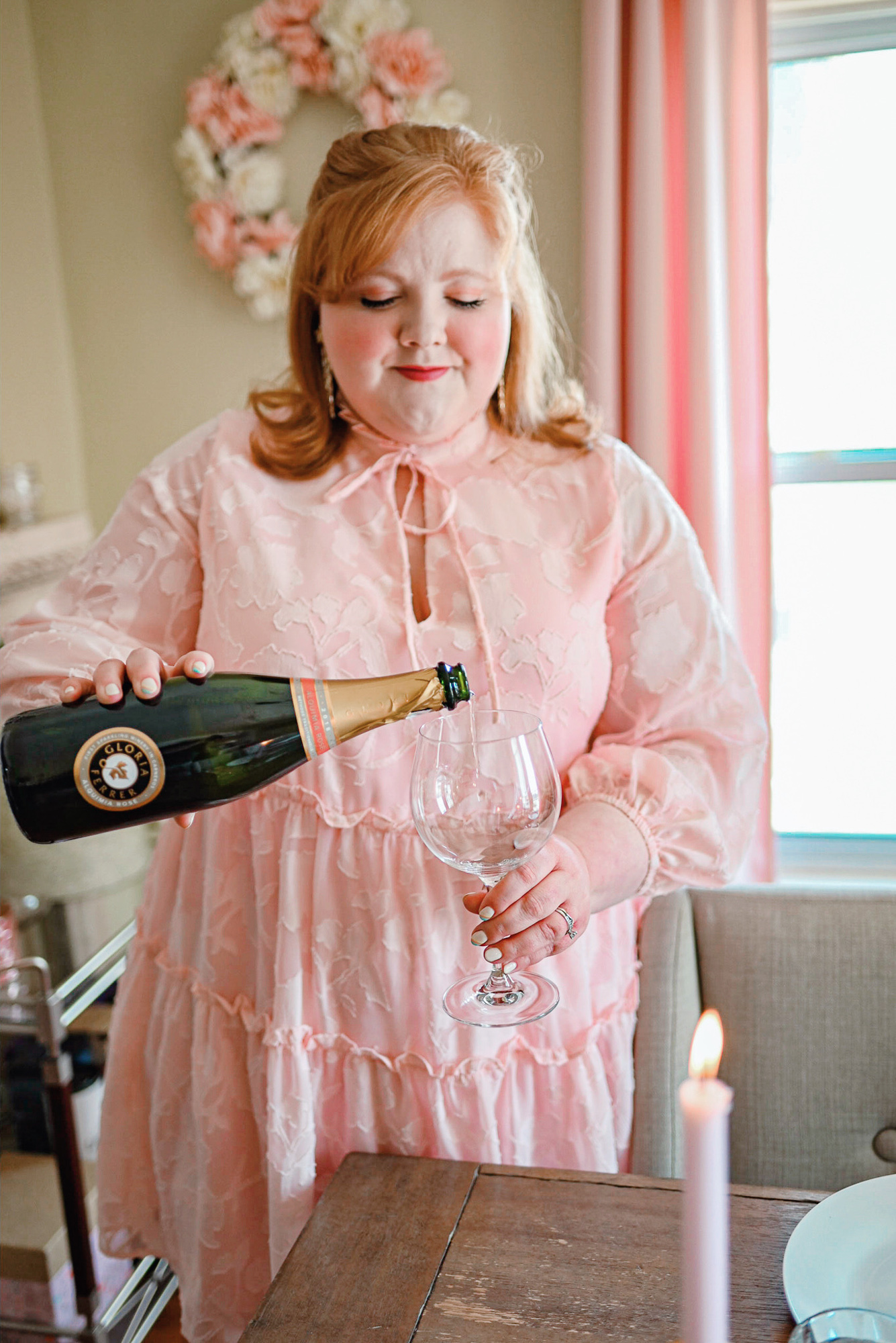 A Spring Brunch with Gloria Ferrer Sparkling Wines: featuring a spring trio of Vista Brut and 2018 Blanc de Blancs and Alquimia Brut Rose. 