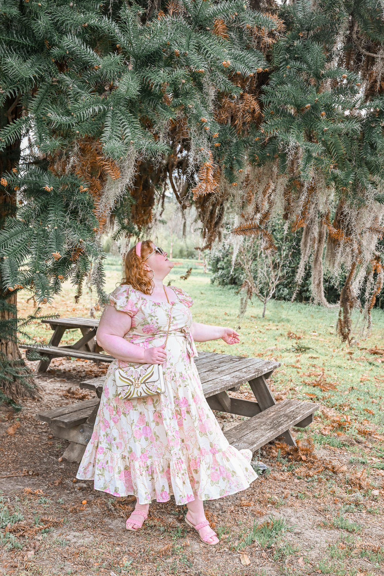 SPELL's Rose Garden Collection (sizes xxs-XXL) | Review of the Rose Garden Cropped Blouse and matching Rose Garden Tiered Skirt in size XXL.