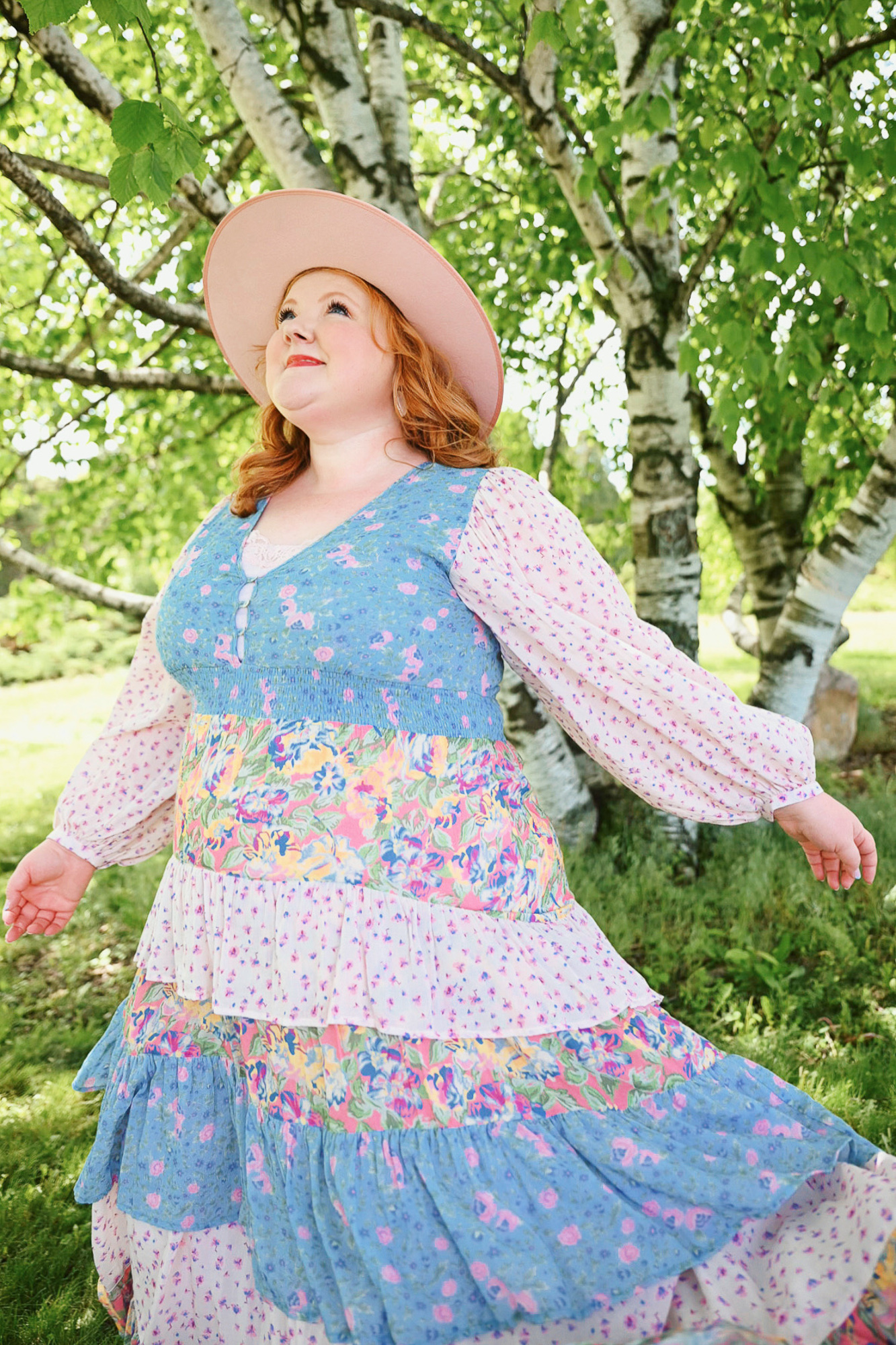 The Dolly Ra Ra Gown from SPELL's Meadowland Collection | Shop SPELL for bohemian fashions, prairie dresses and maxi skirts in sizes xxs-XXL.