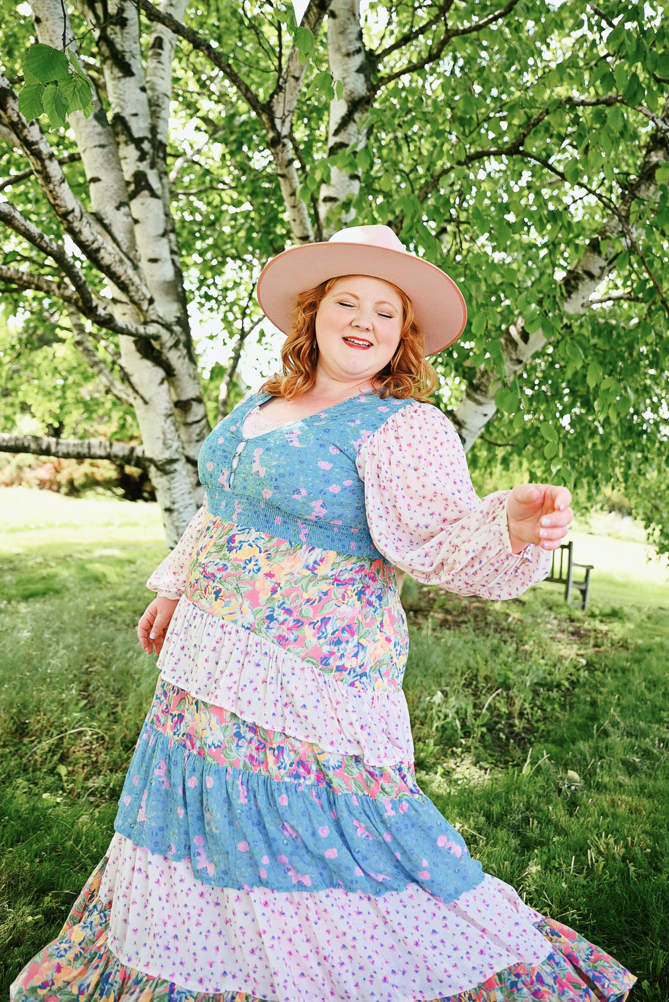 The Dolly Ra Ra Gown from SPELL's Meadowland Collection | Shop SPELL for bohemian fashions, prairie dresses and maxi skirts in sizes xxs-XXL.