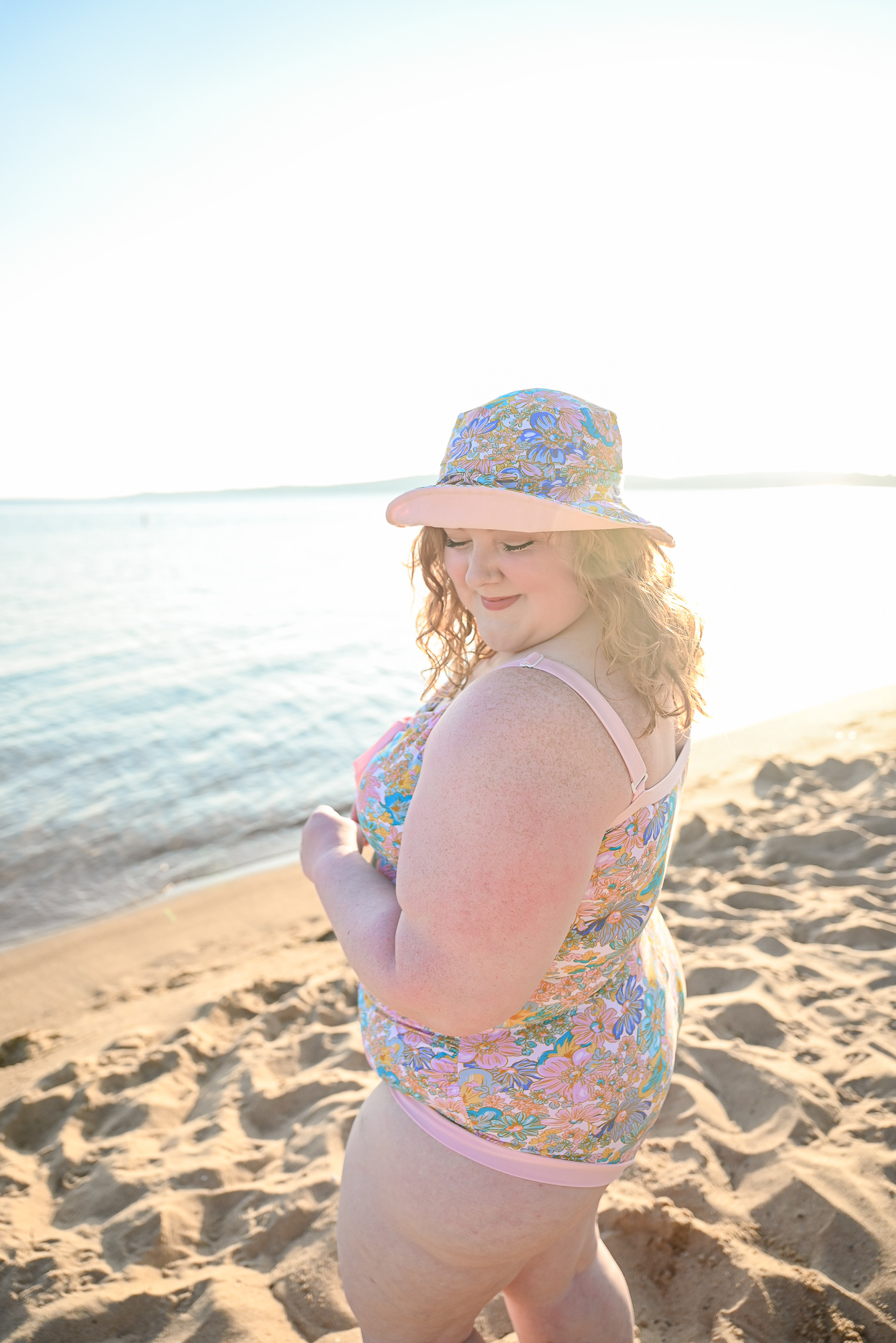 Curvy Swimwear Summer 2022 Lookbook |  Plus size swimsuits, swim dresses, rash guards, coverups, and beach accessories size 4-26US.