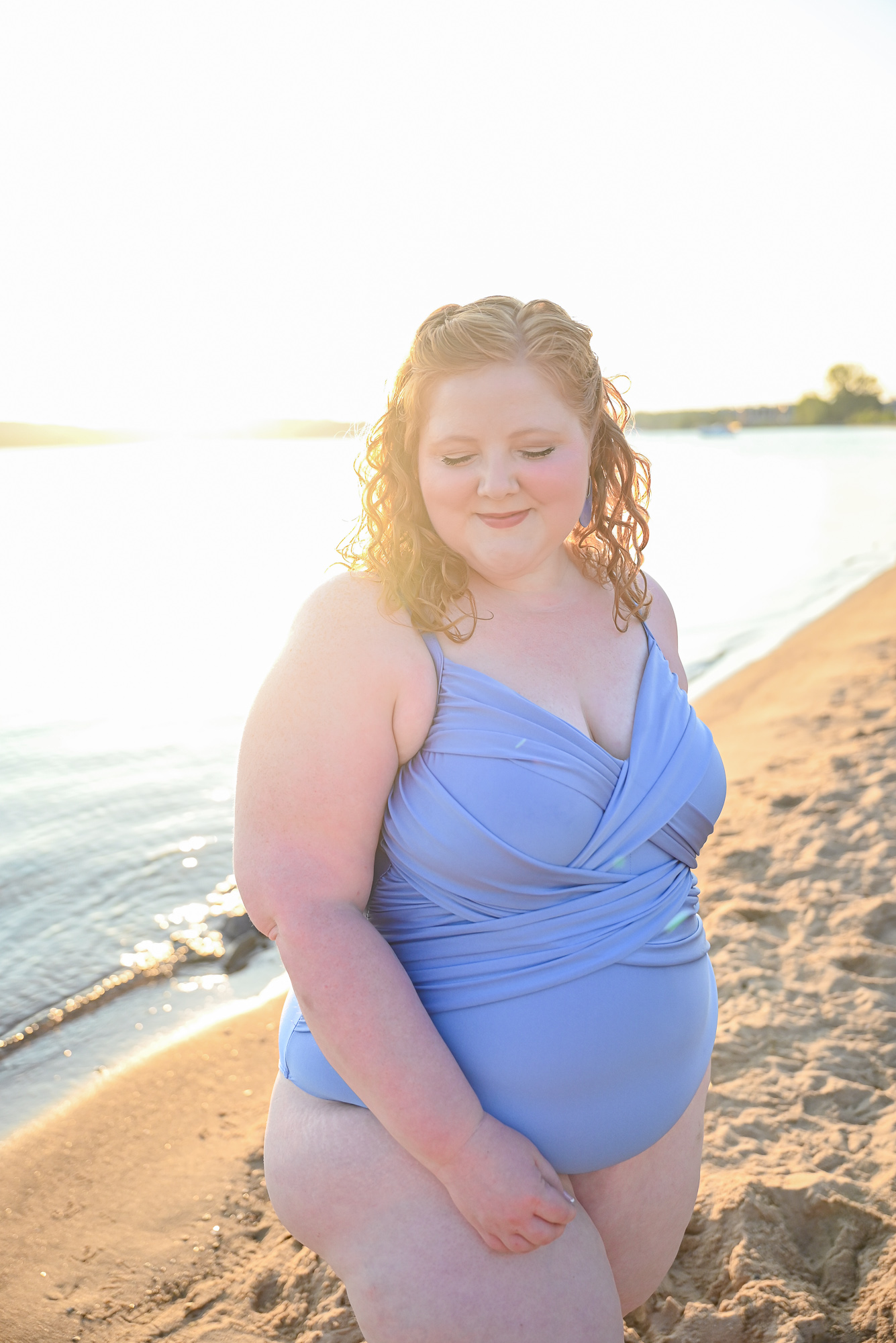 Curvy Swimwear Summer 2022 Lookbook | Plus size swimsuits, swim dresses, rash guards, coverups, and beach accessories size 4-26US.