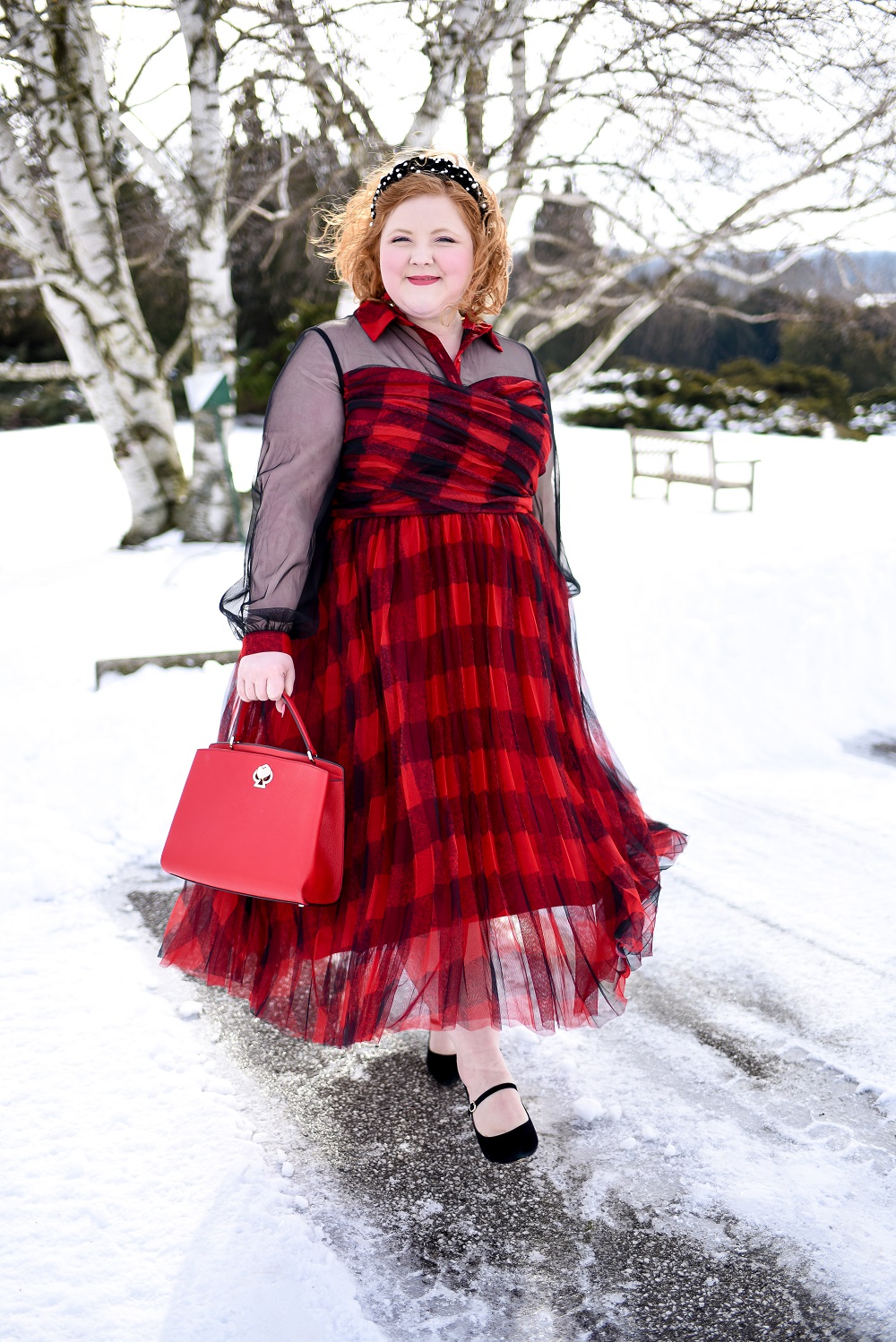 Classic Red and Green Christmas Outfit Ideas | Plus size holiday style inspiration from Lane Bryant, Unique Vintage, Torrid and Cato Fashions.