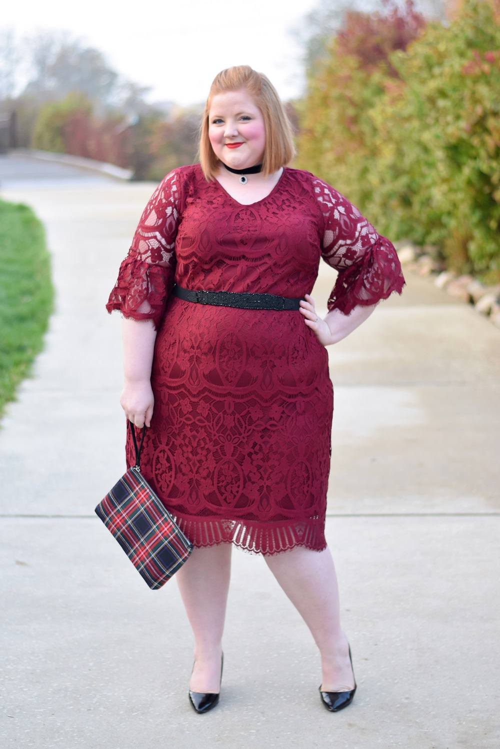 Classic Red and Green Christmas Outfit Ideas | Plus size holiday style inspiration from Lane Bryant, Unique Vintage, Torrid and Cato Fashions.