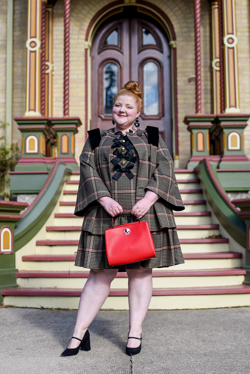 Classic Red and Green Christmas Outfit Ideas | Plus size holiday style inspiration from Lane Bryant, Unique Vintage, Torrid and Cato Fashions.