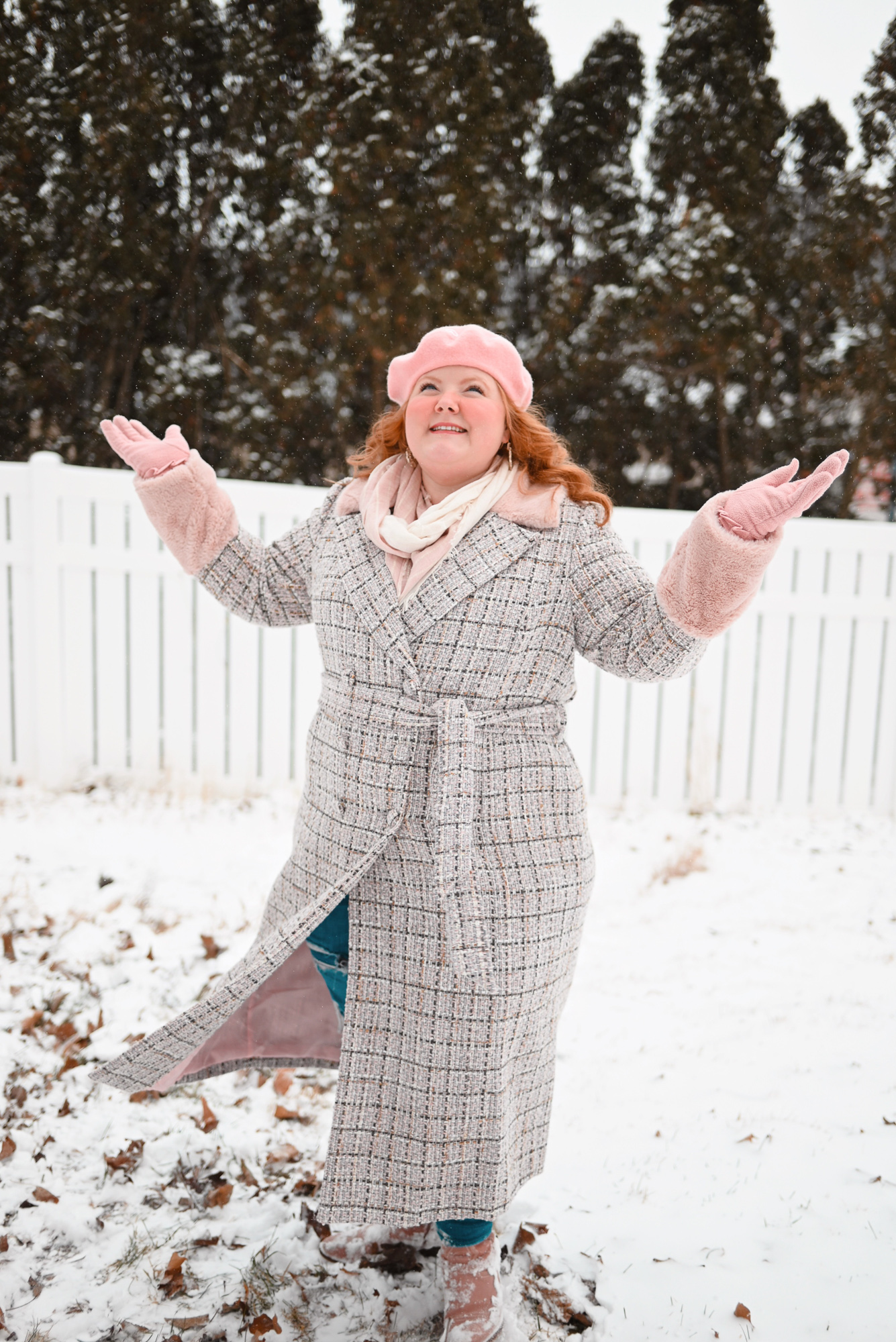 Pink Plus Size Winter Coats | Shop ASOS, City Chic, ELOQUII, and Ulla Popken for fashionable plus size coats and dress coats.