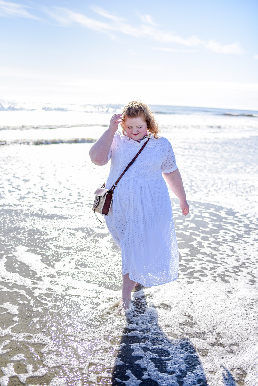 White Summer Dress Edit | Shop trendy plus size white dresses with sleeves, plus size white dresses, and white bridal shower dresses.