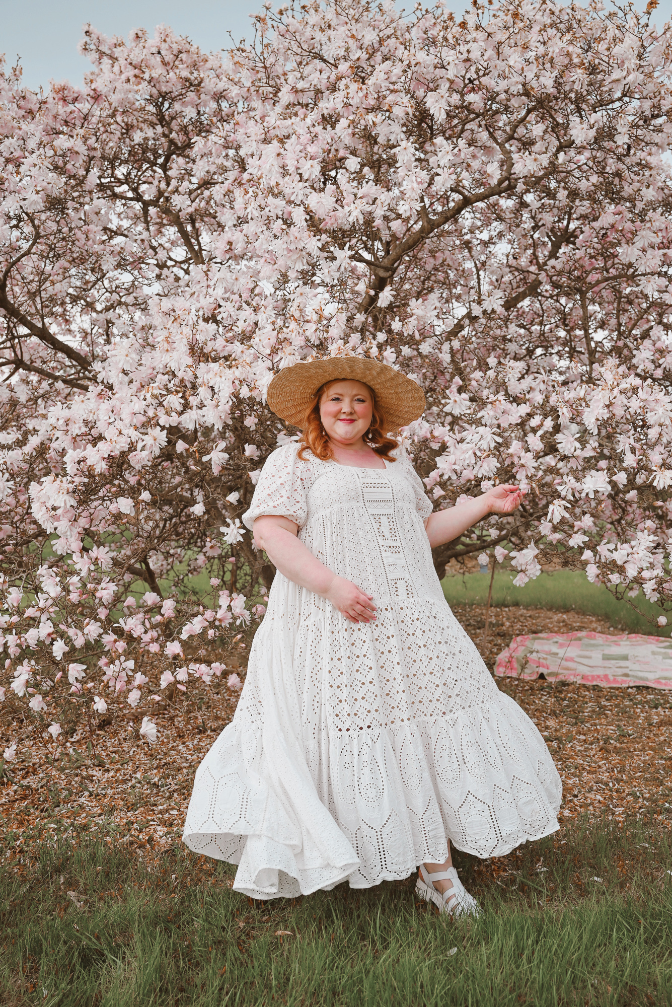 White Summer Dress Edit | Shop trendy plus size white dresses with sleeves, plus size white dresses, and white bridal shower dresses.